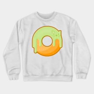 Cat Donut. Crewneck Sweatshirt